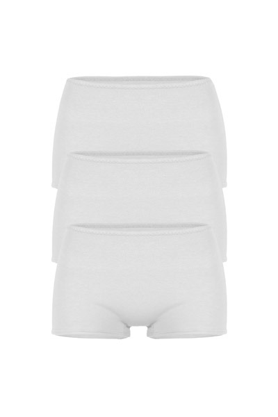 set of 3 organic panties Erna white -