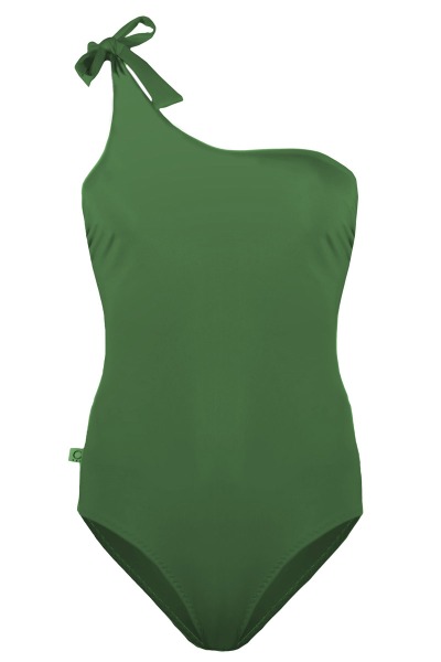 Recycling swimsuit Acacia olive green