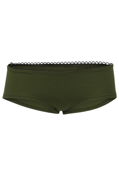 Bio hipster panties forest green -