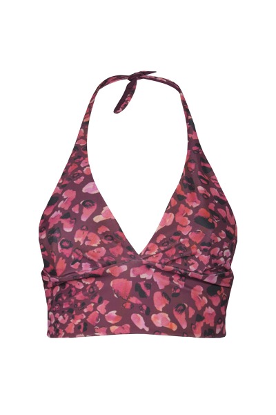 Recycling bikini top Fjordella Juvel + tinto red -