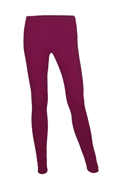 Recycling leggings Forma tinto red