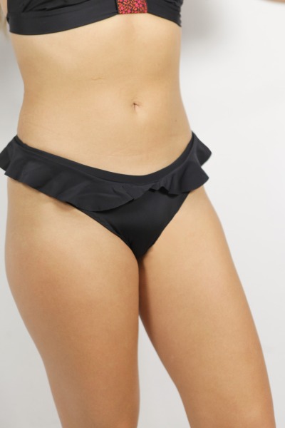Bikini panties Volanti black - size S