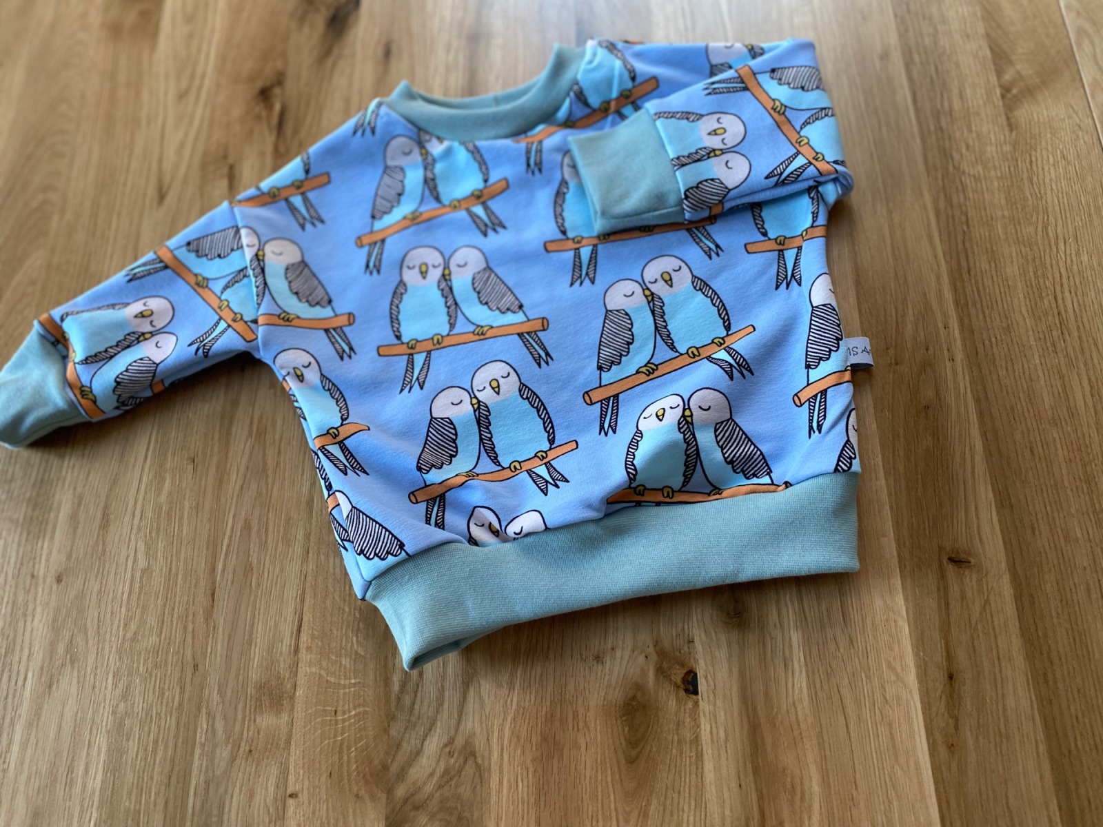 Sweatshirt Wellensittich Vogel 2