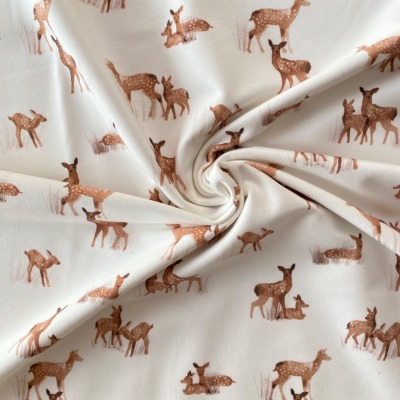 French Terry Rehe Family Fabrics