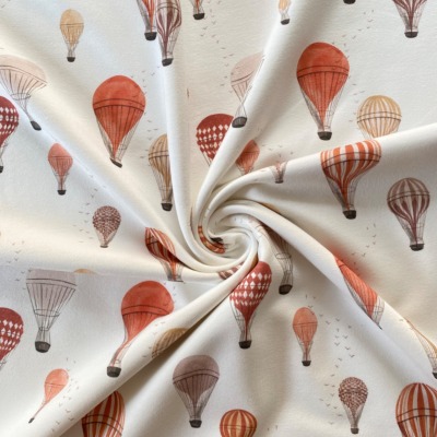 French Terry Heißluftballon Family Fabrics