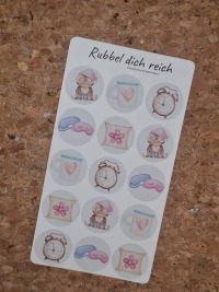 Rubbel dich reich - Early Bird Sparchallenge passend für A6 Binder