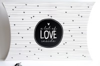 Kissen-Schachtel Hearts/Love