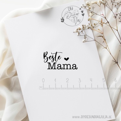 Stempel Beste Mama