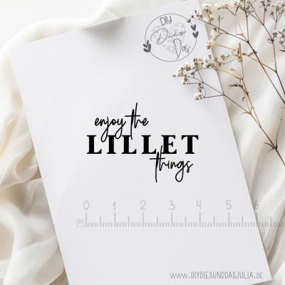 Stempel enjoy the LILLET things