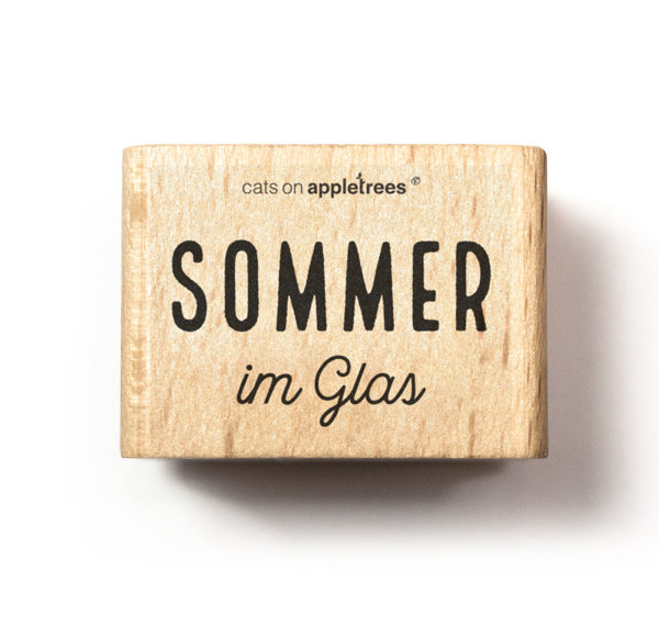 Holzstempel Sommer im Glas Der perfekte Begleiter für deine sommerlichen Kreationen 2