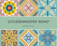 Download 12 Fliesenmuster Boho No. 1 für Fototransfertechnik 3