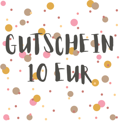 Geschenkgutschein - digital - 10 EUR Gutschein