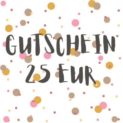 Geschenkgutschein - digital - 25 EUR Gutschein