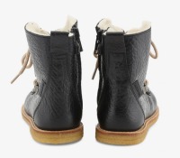 TEX-Boot with Zipper and Lace Black 2