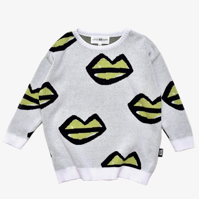 Knit Sweater XOXO LIPS - Little Man Happy