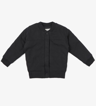 Textured Bomber CHARCOAL - Phil & Phae