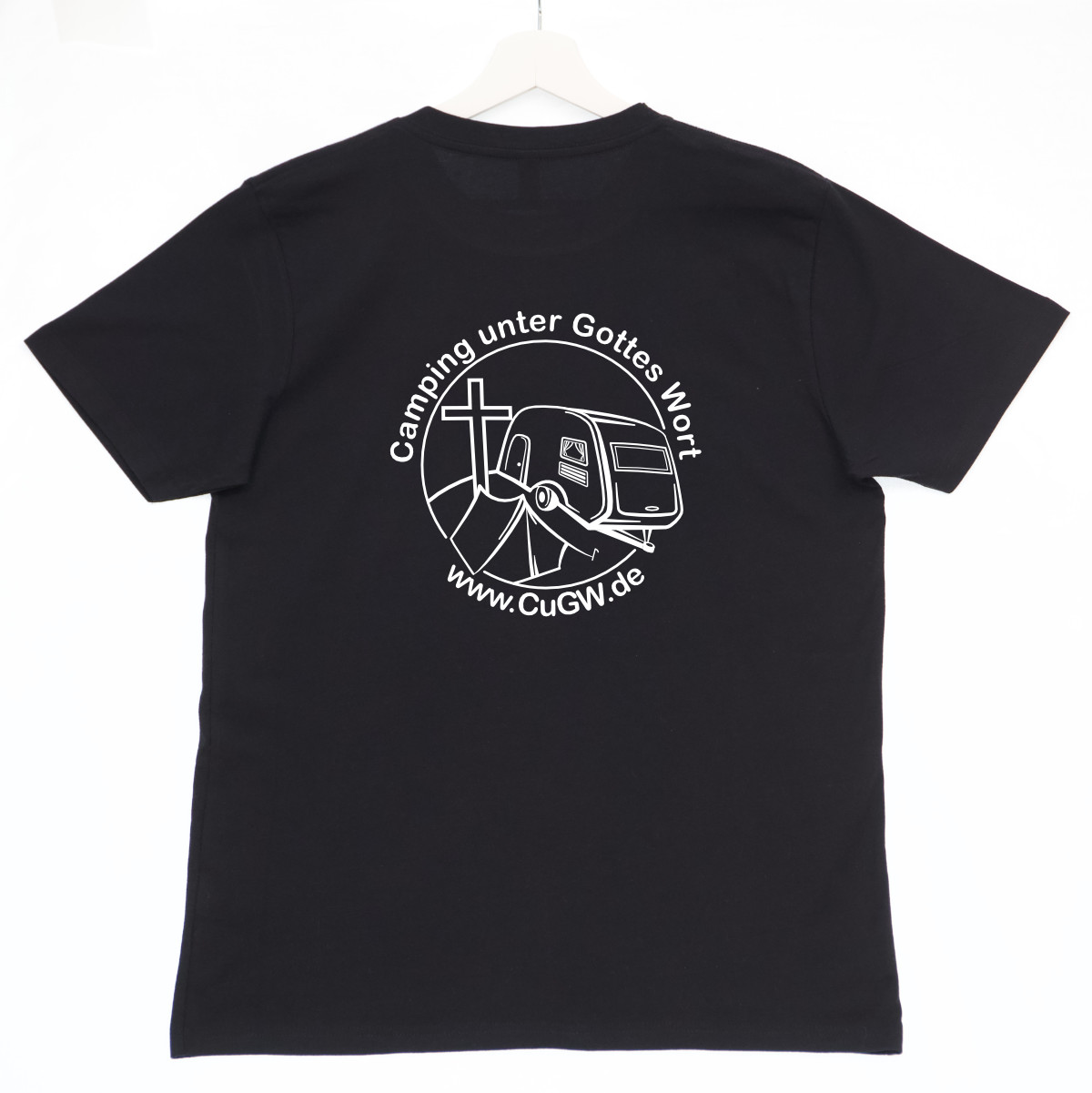 Unisex T-Shirt CuGW - schwarz