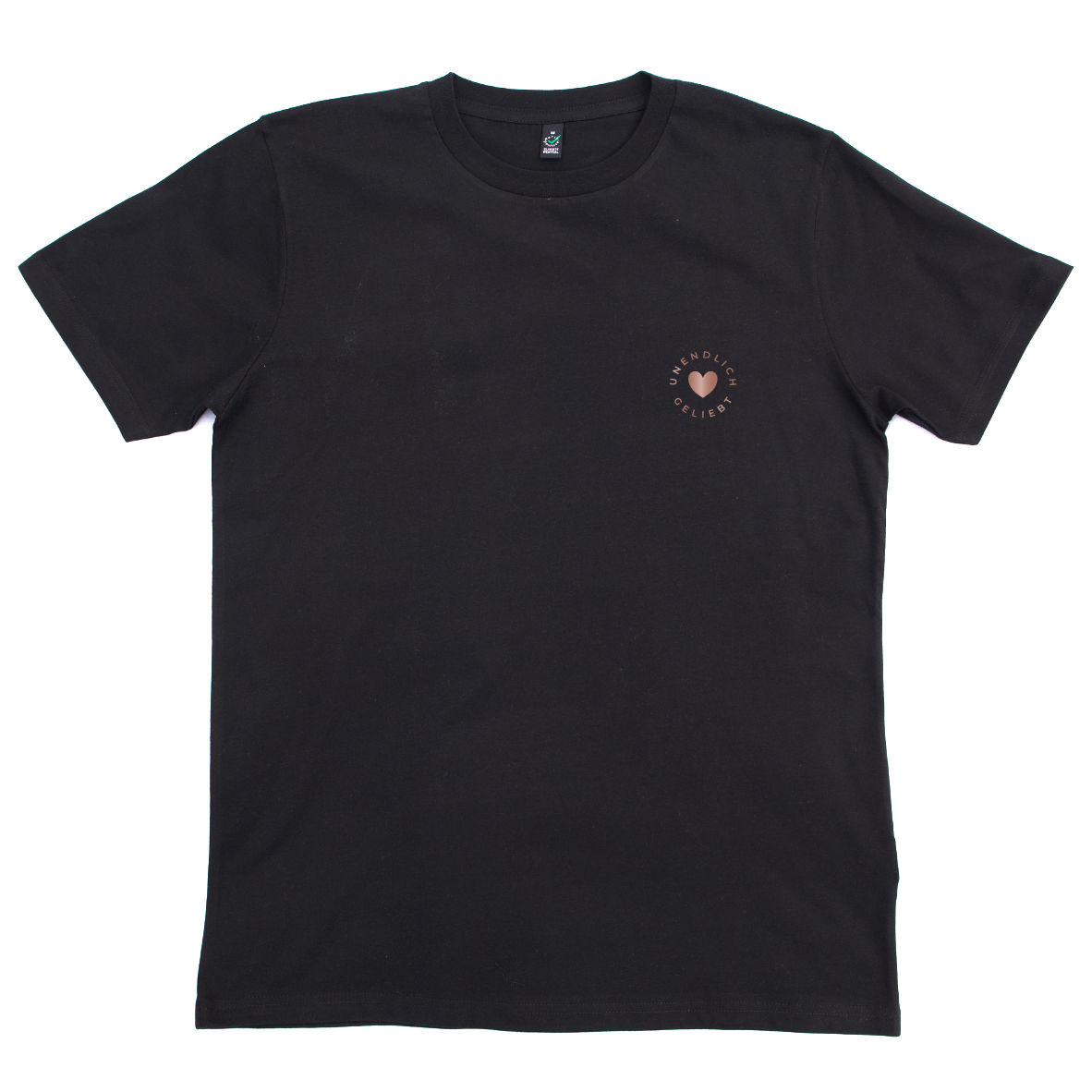 Unisex T-Shirt Unendlich geliebt - schwarz 3