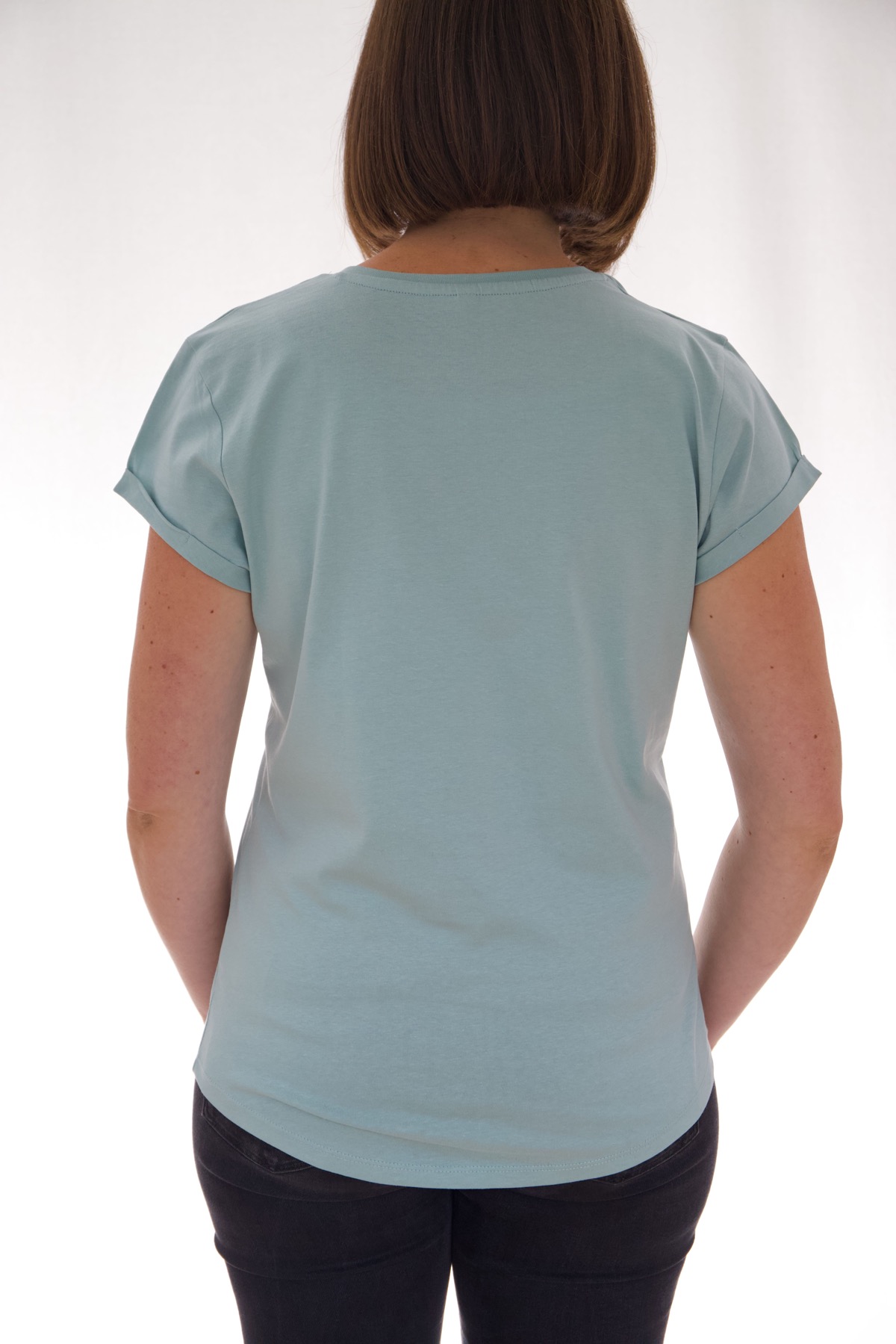 Damen T-Shirt promised. - mint 3