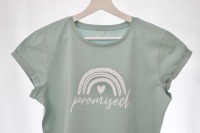 Damen T-Shirt promised. - mint