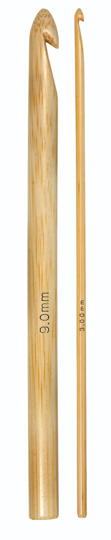 Wollhäkelnadel Bambus 15cm/3,5mm