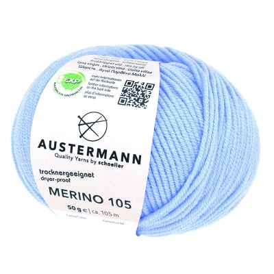 Merino 105 EXP azur 322 - Austermann
