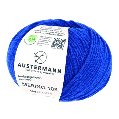 Merino 105 EXP electric blue 360 - Austermann