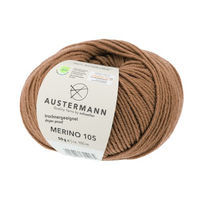 Merino 105 EXP camel 369 - Austermann