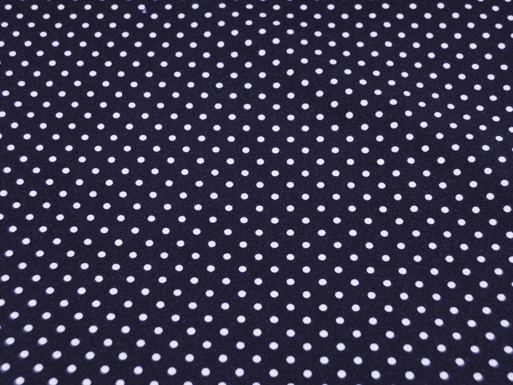 REST JERSEY - Nachtblau mit weißen Punkten - 105 m 3
