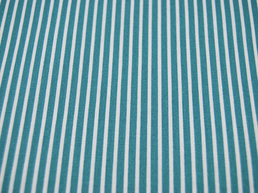 Baumwolle - Stripe - Salbei-Weiss gestreift 0,5 meter 3