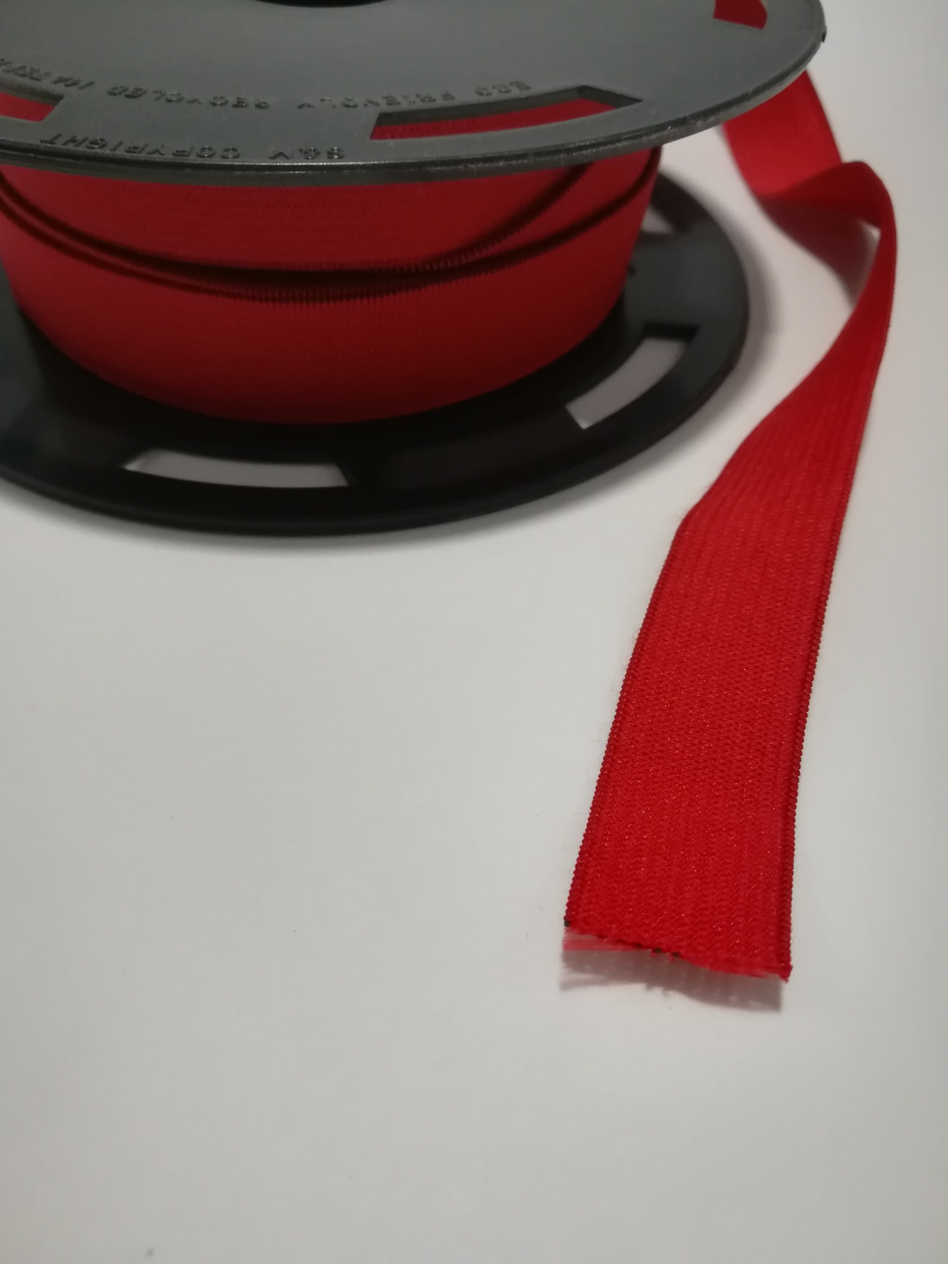 Flachgummi 2cm breit, rot