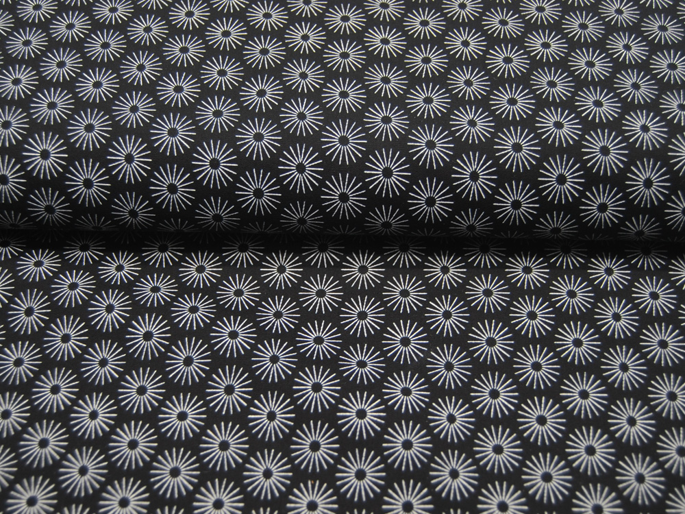 Baumwolle - Umbrella in Schwarz - 0,50 m 4