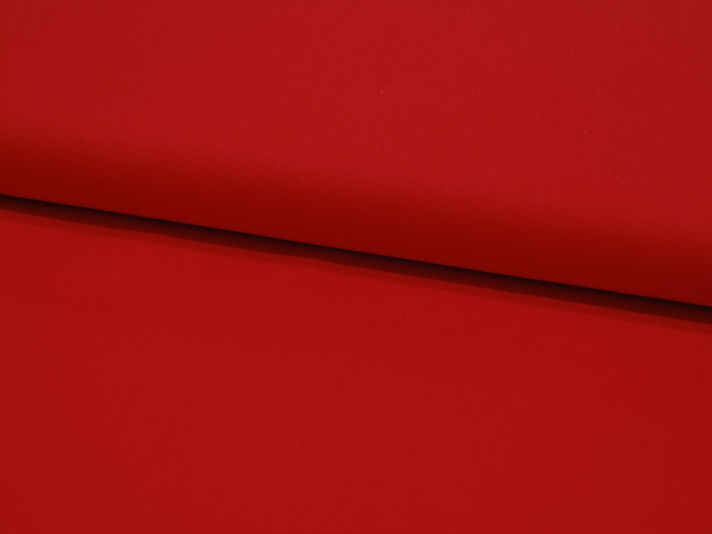 Baumwolle Uni - Rot 0,5 Meter