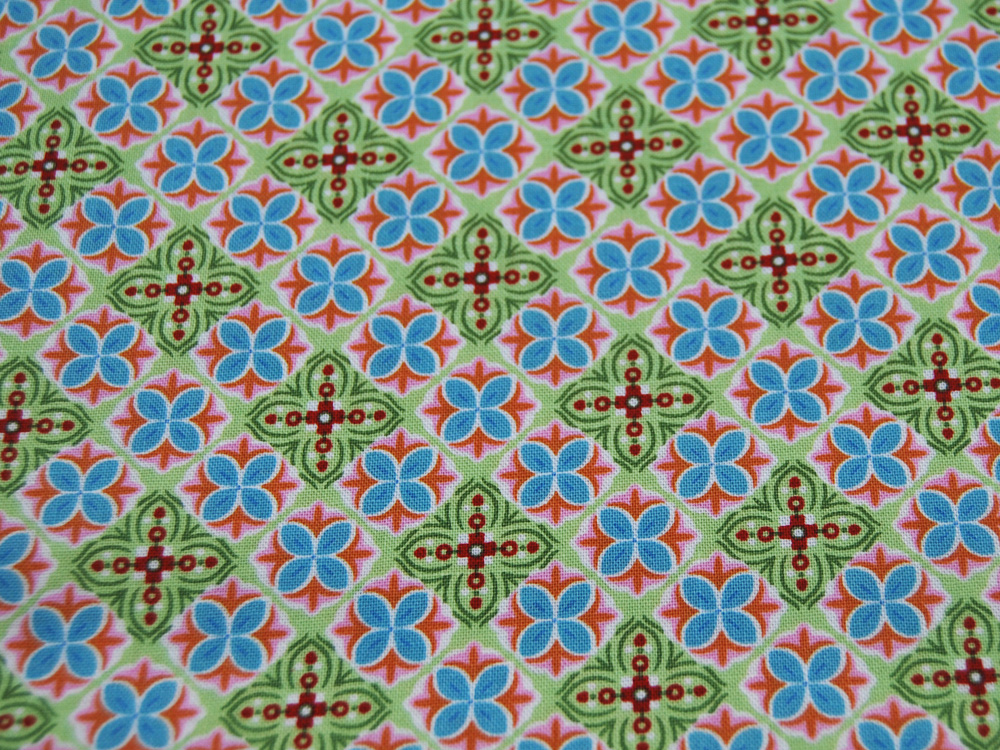 Baumwolle - Julia von Swafing - Farbenfrohes Muster - 0,5m