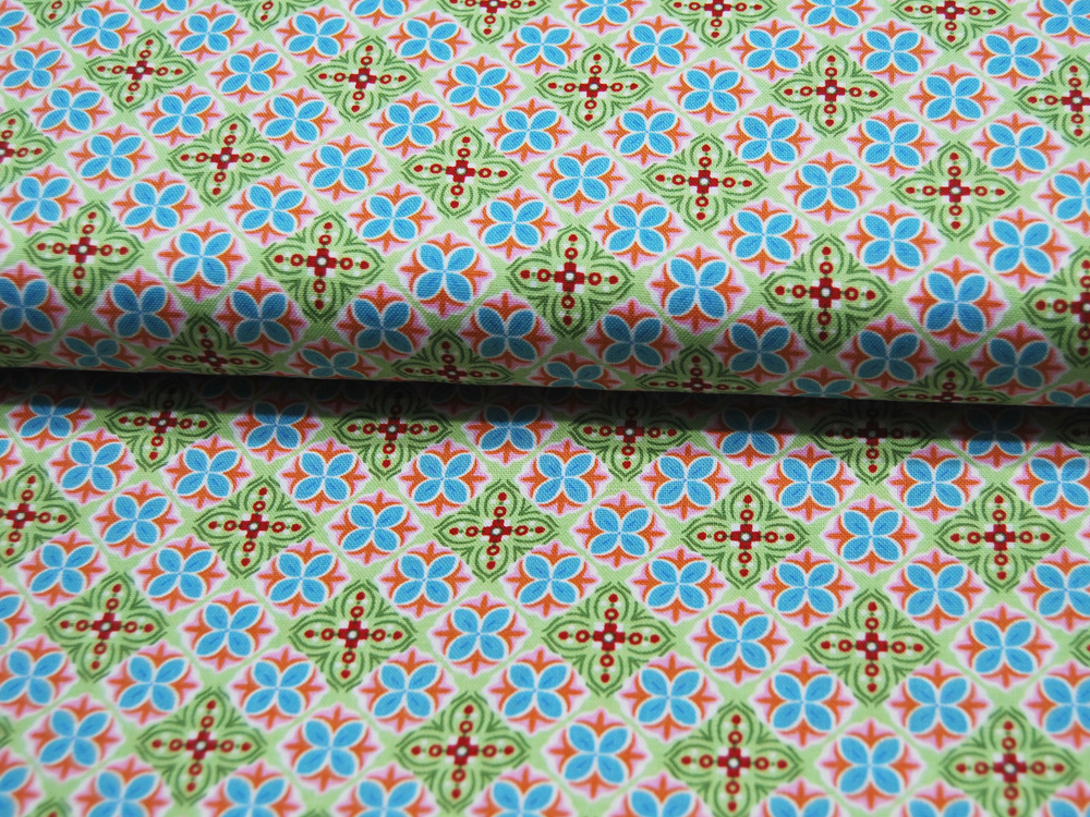 Baumwolle - Julia von Swafing - Farbenfrohes Muster - 0,5m 4