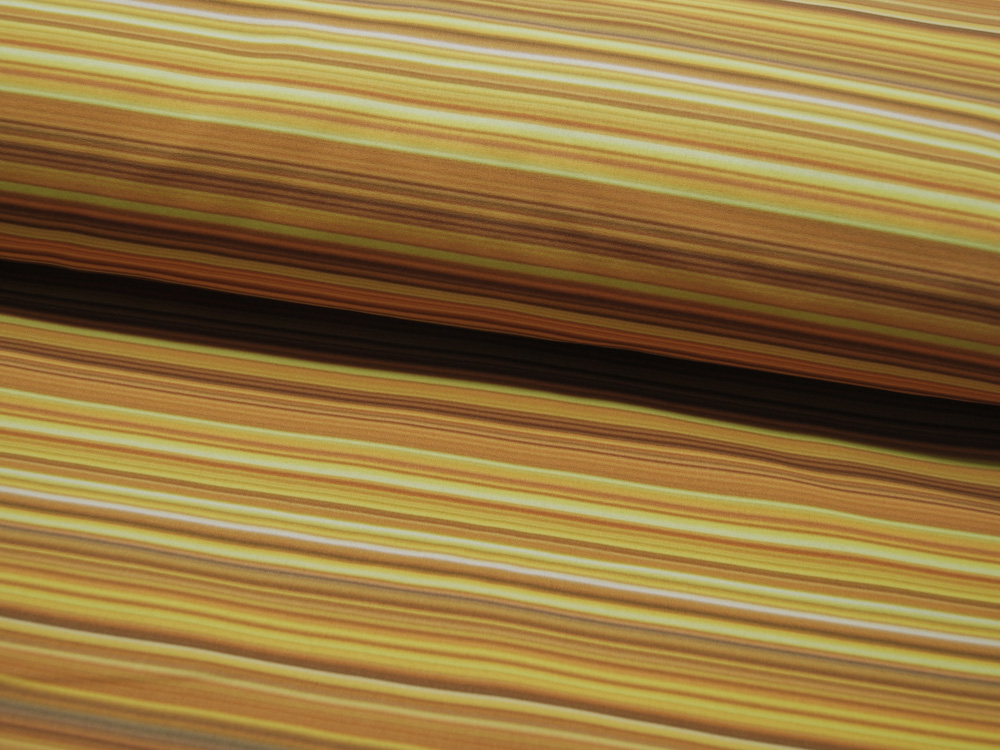 Softshell - Robin - Streifen in Senf-Gelb - 05 Meter 3