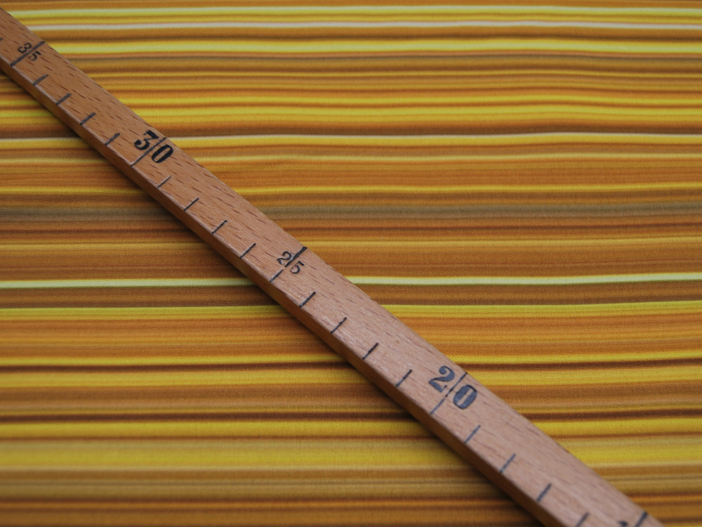 Softshell - Robin - Streifen in Senf-Gelb - 0.5 Meter 4