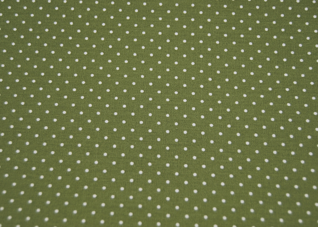 Beschichtete Baumwolle - Petit Dots auf Grün / Green - 50x145cm 2