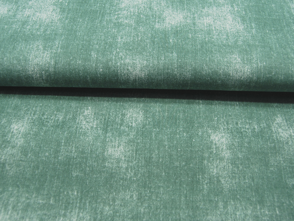 Baumwolle - Snoozy Fabrics - Jeans Look - Altgrün 0,5m