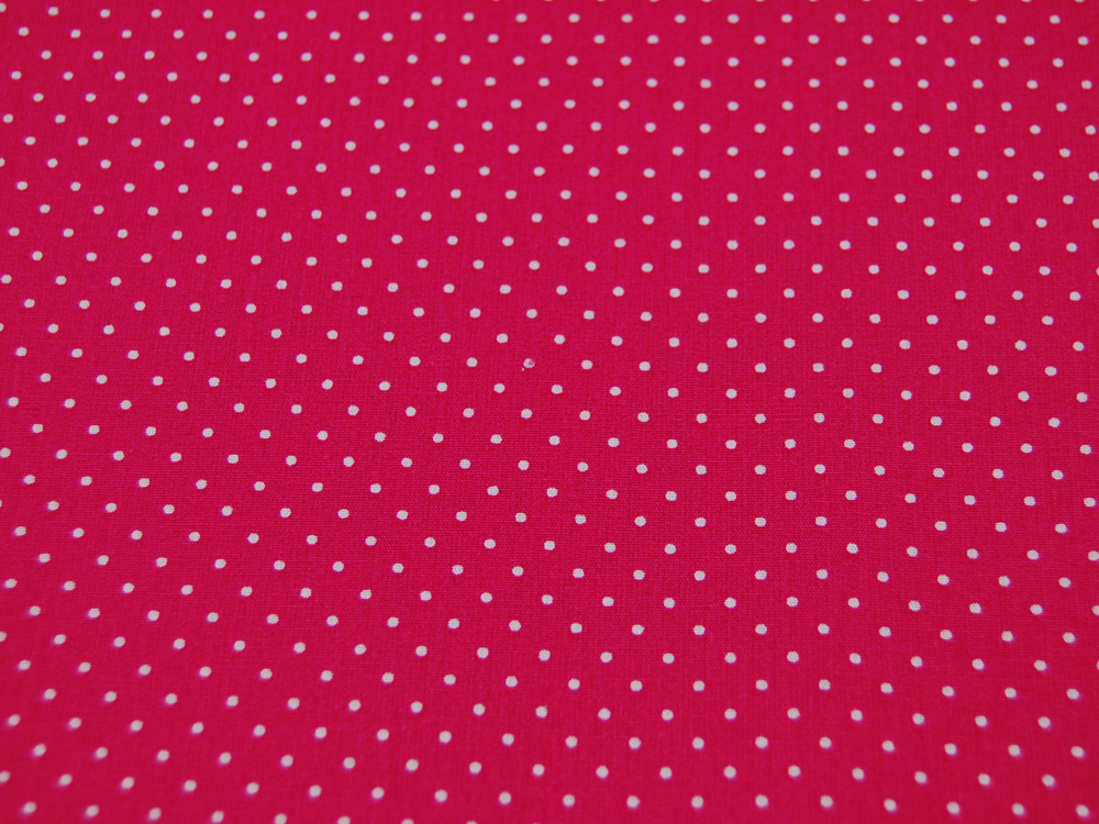Petit Dots auf Pink - Baumwolle 05 m 3