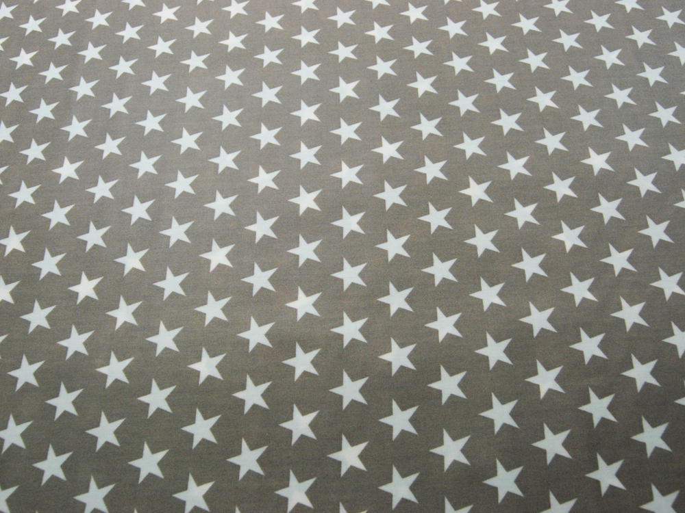 Beschichtete Baumwolle - Sterne auf Beige 50 x 140cm 2