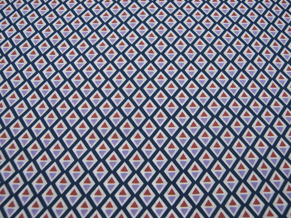 Beschichtete Baumwolle - ABSTRACT - Graphisches Muster auf Dark Cyan 0,5 m