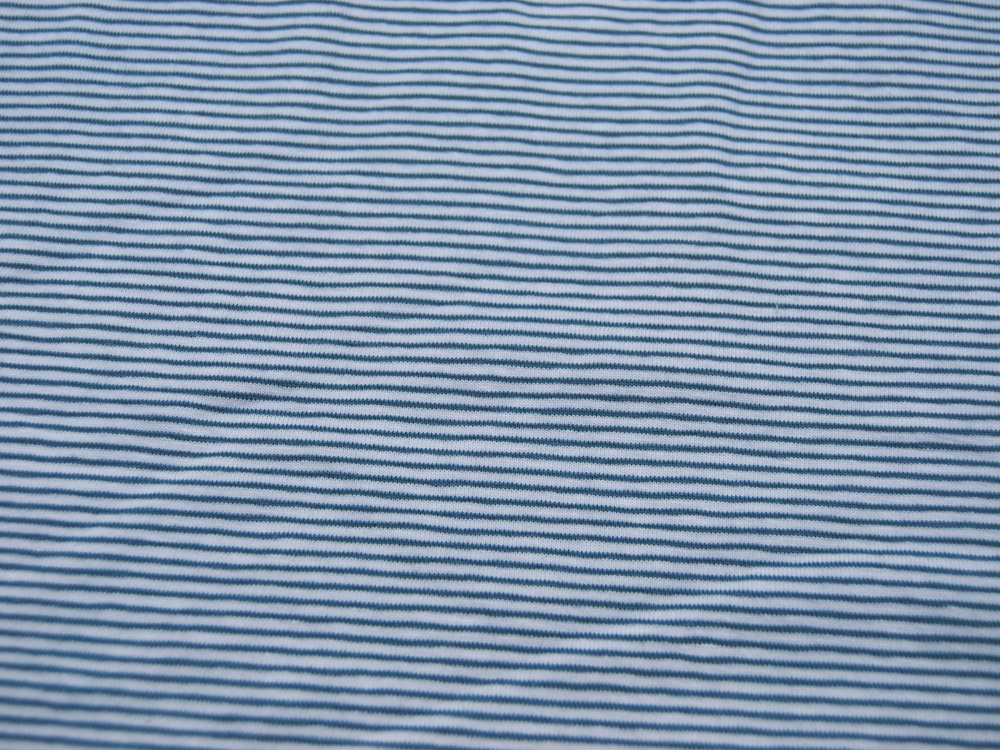 JERSEY - Streifen - Yarn Dyed Stripes - Blue Shadow 0,5 Meter 4