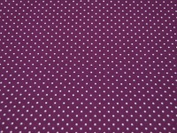 Petit Dots auf Purple - Baumwolle 0,5 m 2
