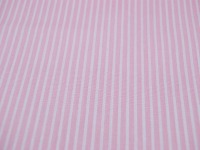 Baumwolle - Stripe - Hellrosa-Weiss gestreift 0,5 meter 2
