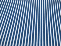 Baumwolle - Stripe - Blau-Weiss gestreift 0,5 meter 2