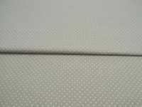 Beschichtete Baumwolle - Petit Dots auf Sand / Hellbeige - 50x145cm 2