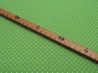 Beschichtete Baumwolle - Petit Dots auf Hellgrün / Lime - 50x145cm 3