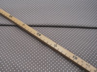 Beschichtete Baumwolle - Petit Dots auf Taupe - 50x145cm 3