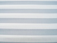 Baumwolle - Stripe - Breite Streifen Hellgrau-Weiss 0,5 meter 3